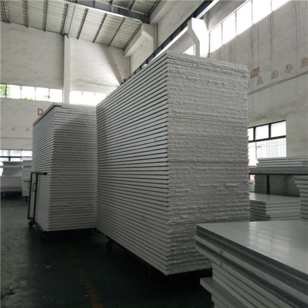construction building materials 50mm eps sandwich panel with grey white steel sheet