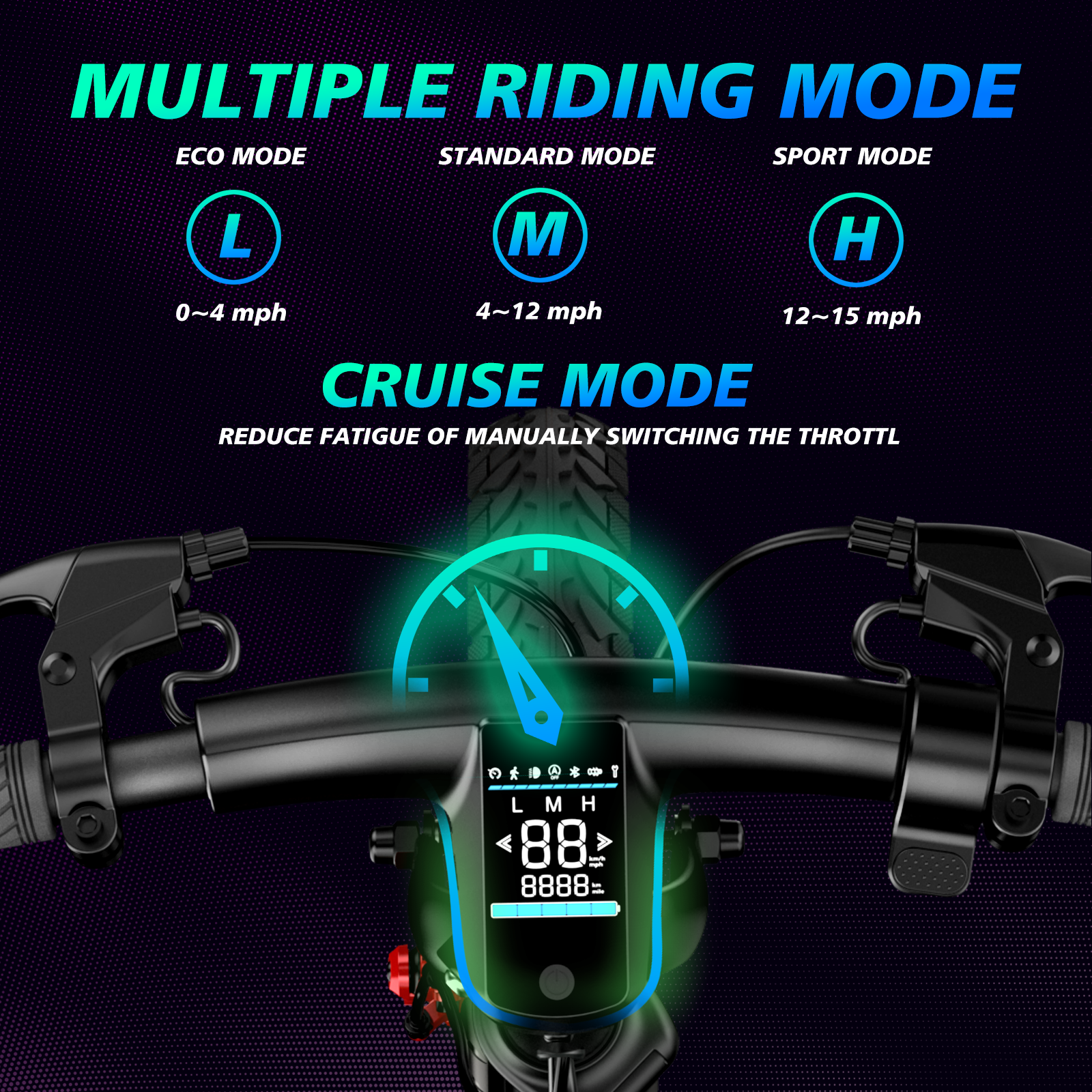 C14 14''*2.125 500W Full Suspension Electric Bike with LCD and Rear Hub Motor 36v Foldable Bike Power Supply Lithium Battery