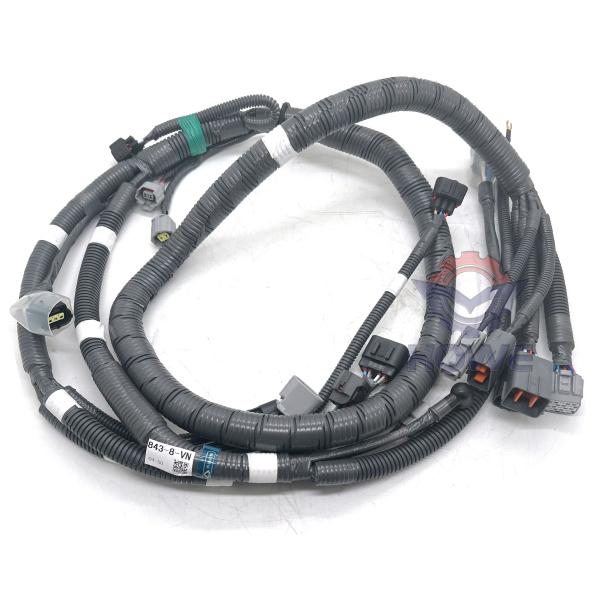 JCB220 Peças de linha de escavadeira 4HK1 Arnês de fiação do motor 721/12347 com alta garantia
