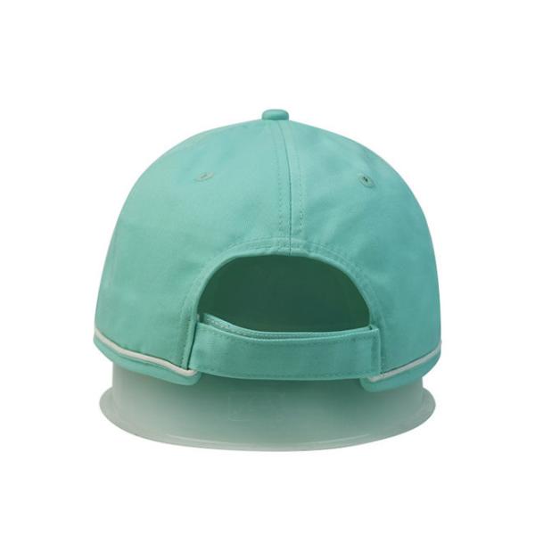 Sports 100% en caoutchouc de chapeau de base-ball de panneau de la coutume 6 de coton de logo de correction courant le chapeau pour le recyclage