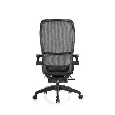 Ergonomic Office Executive Chair Lifting Equipped with Lumbar Support Adjustable Seat Height and Smooth Rolling Wheels for Office With Footrest Lunch Break