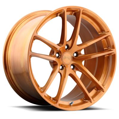 Le lustre balayé de cuivre Monoblock a forgé des roues