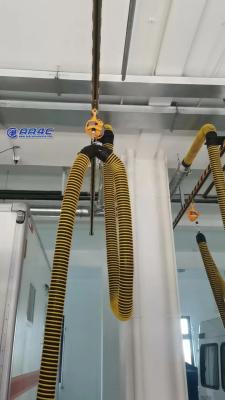 Fire Rescue Vehicles Exhaust Extraction With Magnetic Suction Nozzles