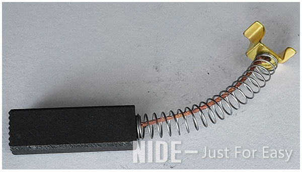 motor carbon brush.jpg Vacuum Cleaner Electric Motor Spare Parts Spring Carbon Brush 4*10*18mm