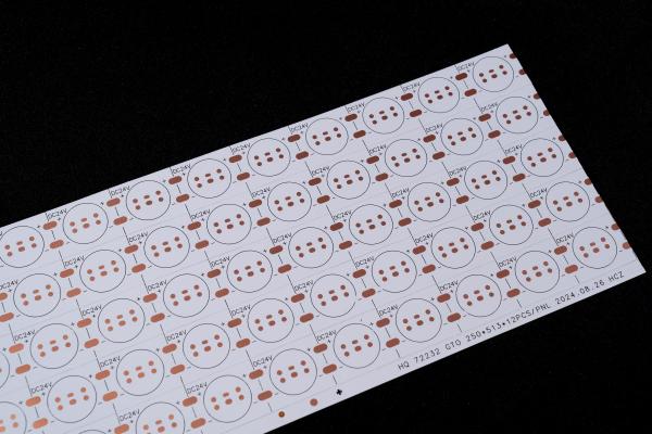 Hot sales HQ 67700-24V-2835LENS -25LEDS-1LED1 R1206-12X503MM led lighting circuit board