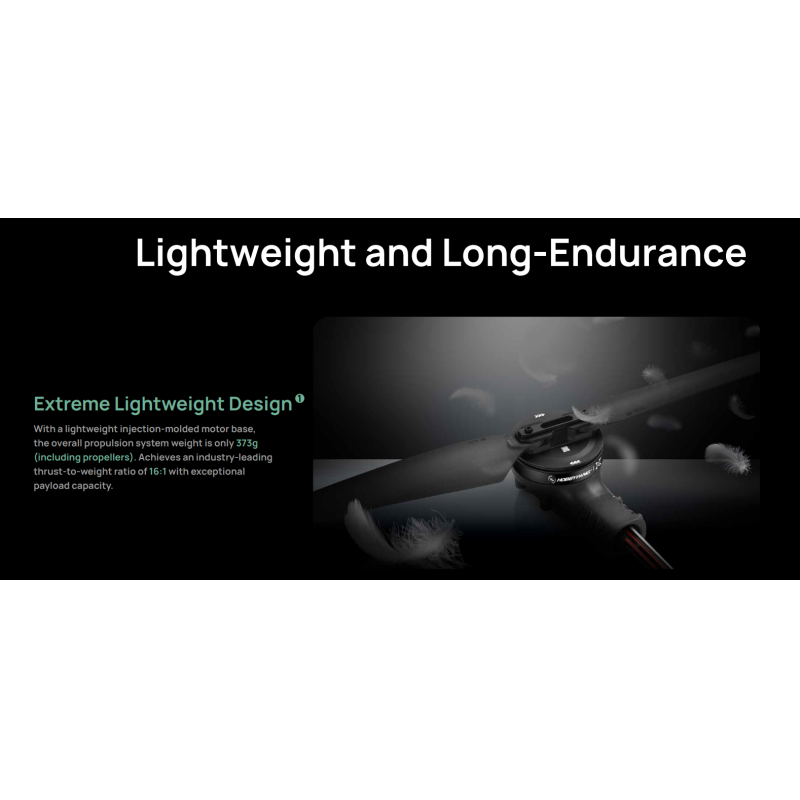 Hobbywing X6SE Engine Fan BLDC Brushless Drone Motor Propeller Kit For Long Time Flight Uav Payload 2kg