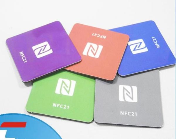 NFC Electronic Smart Tag 213 NFC Sticker With Customized Logo Printing
