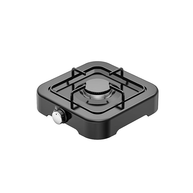 Portable Single Gas Stove with Strong Frame and Heat Resistant Surface Ideal for Outdoor Catering and Camping