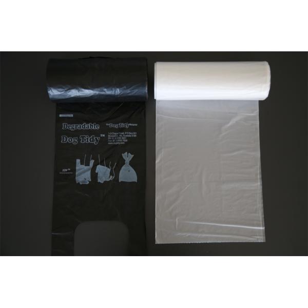 Plastic Medical Water Soluble Disposable , Red Dissolving Laundry Sacks