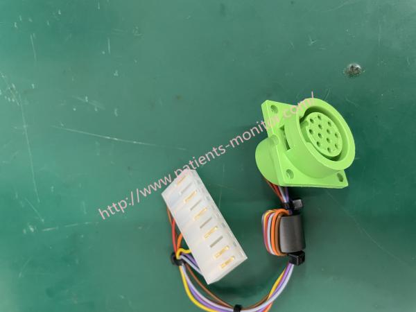 SCHILLER DEFIGARD 4000 Defibrilador Partes da máquina ECG 6 pinos cabo de conector