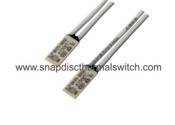 125 Deg C BK05-BB1D Thermal Cutoff Switch , Bimetal Temperature Switch