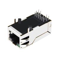 1-1840744-8 Gigabit RJ45 Jack Connecteur féminin 12PIN 1000 BASE-T LED vert/vert et orange