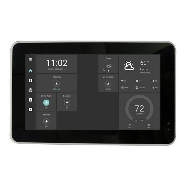 White Color 5 Inch OEM Industrial POE Tablet Small Wall Mount Touch Screen with RJ45 Ethernet NFC Module Serial Port