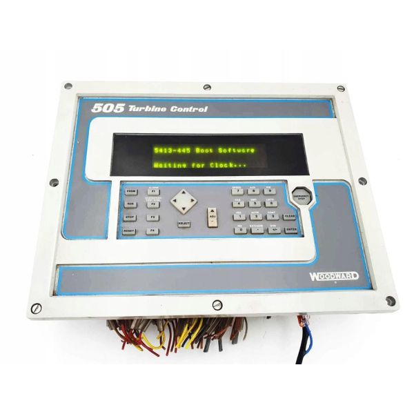 WOODWARD 9907-165 Digital Steam Turbine Governor 24 VDC Field-Programmable for Single Extraction and Admission
