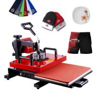 15 dans 1 de sublimation multifonctionnelle combinée de fer de base-ball de Digital d'oscillation machine de bureau de presse de la chaleur de transfert loin
