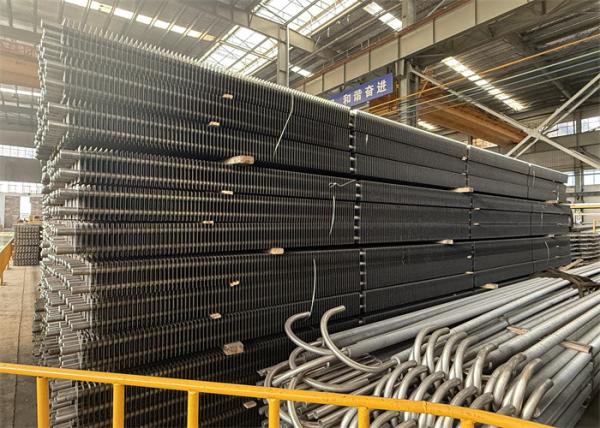 High Frequency Welded HFW Finned Tube Serrated Boiler Spare Pasrt Heat Exchanger