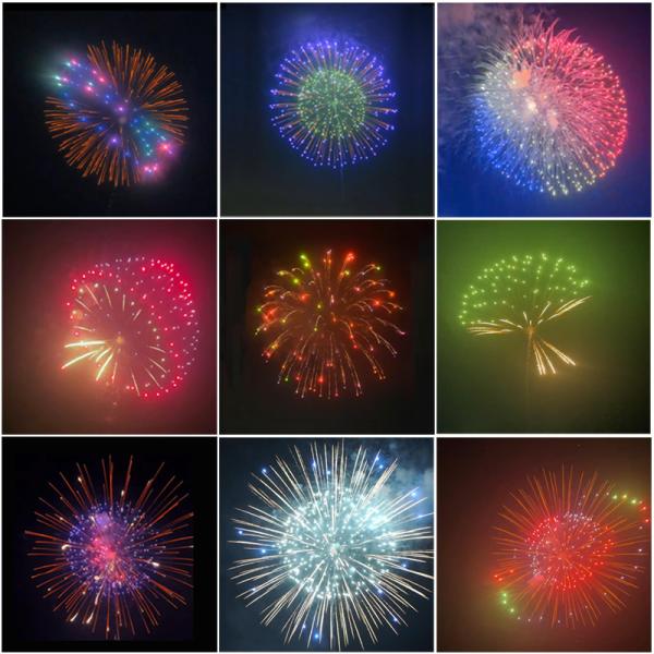 Chinese Wholesale 1.3G Professional Display Shells Fireworks Ball Shape Festival Firework Display Shell For Celebration