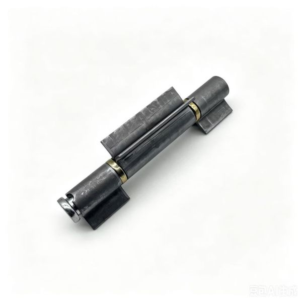 Welding hinge H26503X hinge leaf ringent, with washer or bearing,material:iron, finishing:self color or zinc plating