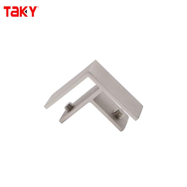 316 Stainless Steel Glass Door Clamp for 8-12mm Tempered Glass