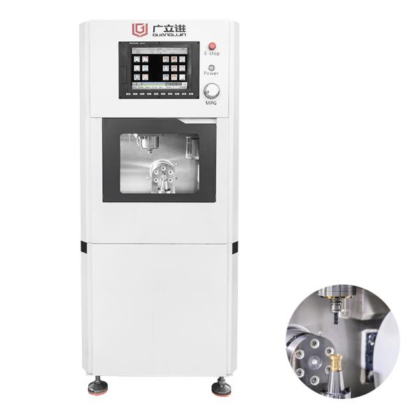 G5-220 Micro Five-Axis Engraving And Milling Machine 0.5 Tons Body Weight Five Axis Jewelry Carving Machine Including ISO 10 T11 Tool Holder and ER 11 Collet Chuck Ideal for Jewelry Crafting