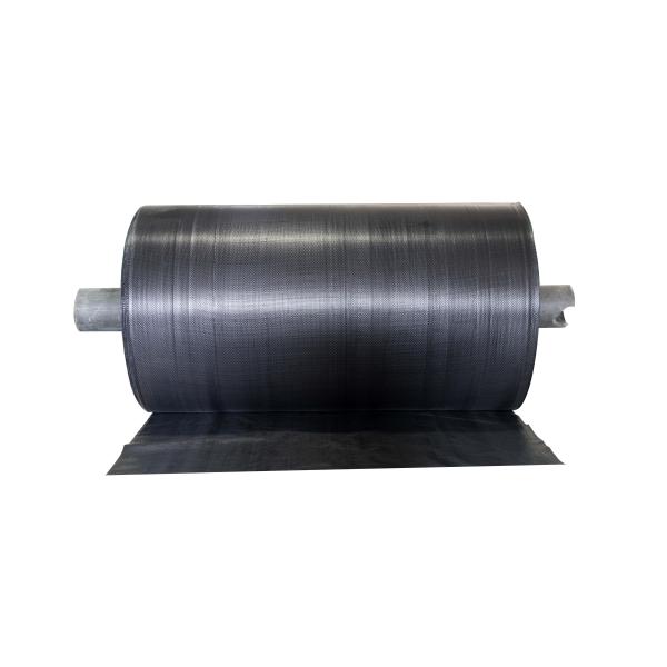 Umidade tecida PP preta da tela - impermeabilize o desgaste que resiste não o tóxico 60 G/M - uma densidade de 90 G/M