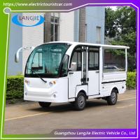 5 Seater Electric Car AC Motor White Color Electric Truck With Cargo Car  For Hotel