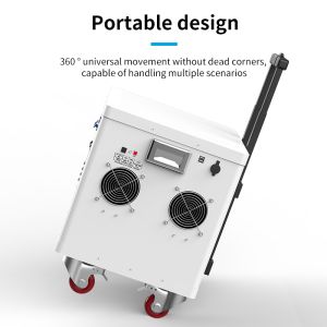 3500W AC Output Portable Power Station with LiFePO4 Battery and Wall-Mounted