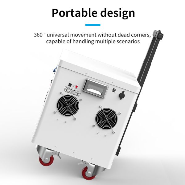 3500W AC Output Portable Power Station with LiFePO4 Battery and Wall-Mounted