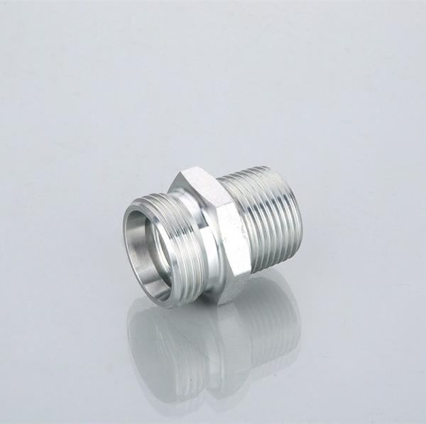 Metric Thread Hydraulic Bite Type Tube Fitting with Captive Seal Metric Female 24 Cone