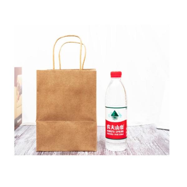 Хозяйственные сумки Biodegradable окружающей среды дружелюбные бумажные 17*17*23cm