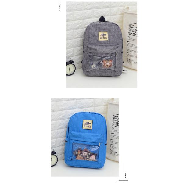 A variety of color Canvas Backpack Students Backpack