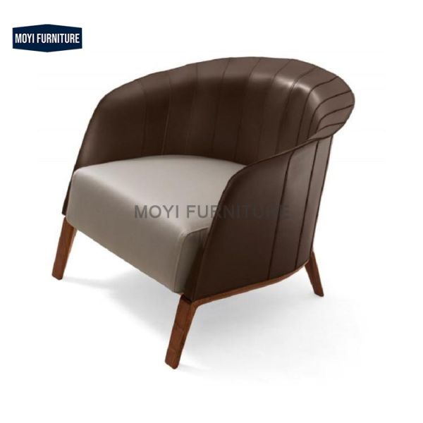 Nordic Cream Style Solid Wood Dining Chair Light Luxury Home Living Room Leisure Chair