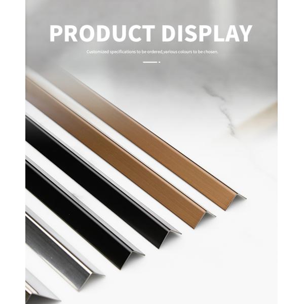 Прокладка отделки SS304L поверхностной 2438mm нержавеющей стали зеркала кафельная кафельная