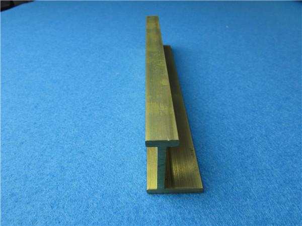 Anti Rust Shining 2500mm Length Brass Door Frame High Tensile