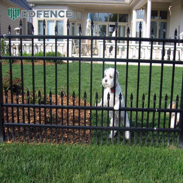 Heavy Gauge Tubular Steel Fence Industrial Strength