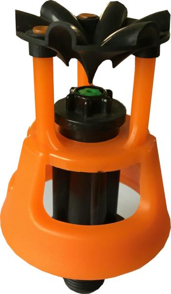 High  Angle Plastic Mini Wobbler Sprinkler Head 1/2 M NPT Thread Connection