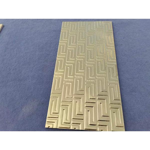 300x600mm Golden Yellow Crystal Polished Tile for Interior & Exterior