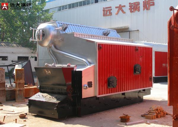 Packaged Bagasse Fired Chain Grate Boiler 5Ton / H for Food Factory