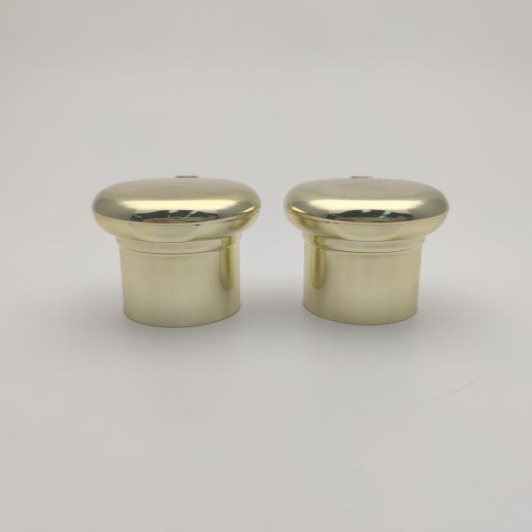 30.4mm Height 24/415 Plastic Flip Top Cap Electroplating Crown Shape