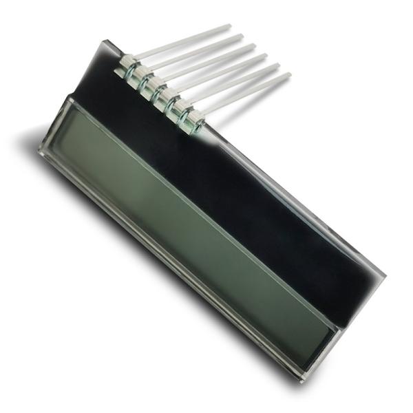 Custom TN Positive Reflective COG 7 Segment Monochrome LCD Display for Petrol Gas Pump