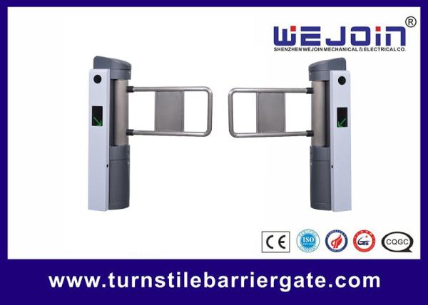 Stainless Steel 304 Swing Barrier Gate DC24V For Subway Entrance