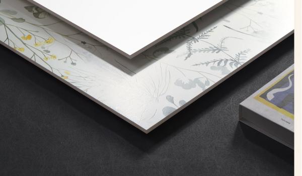 Plancher extérieur rectangulaire élégant doux vitré 1200x600mm carreaux de porcelaine pour la cuisine et le salon