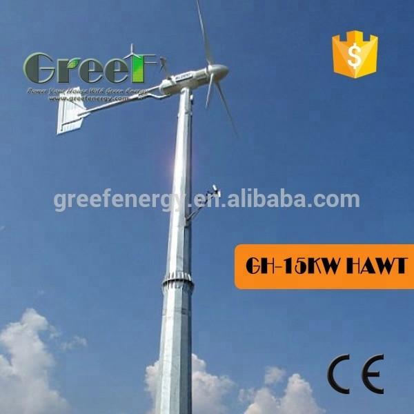 10KW On Off Grid Energy Wind Turbine Generator Wind Mill Fan For Home
