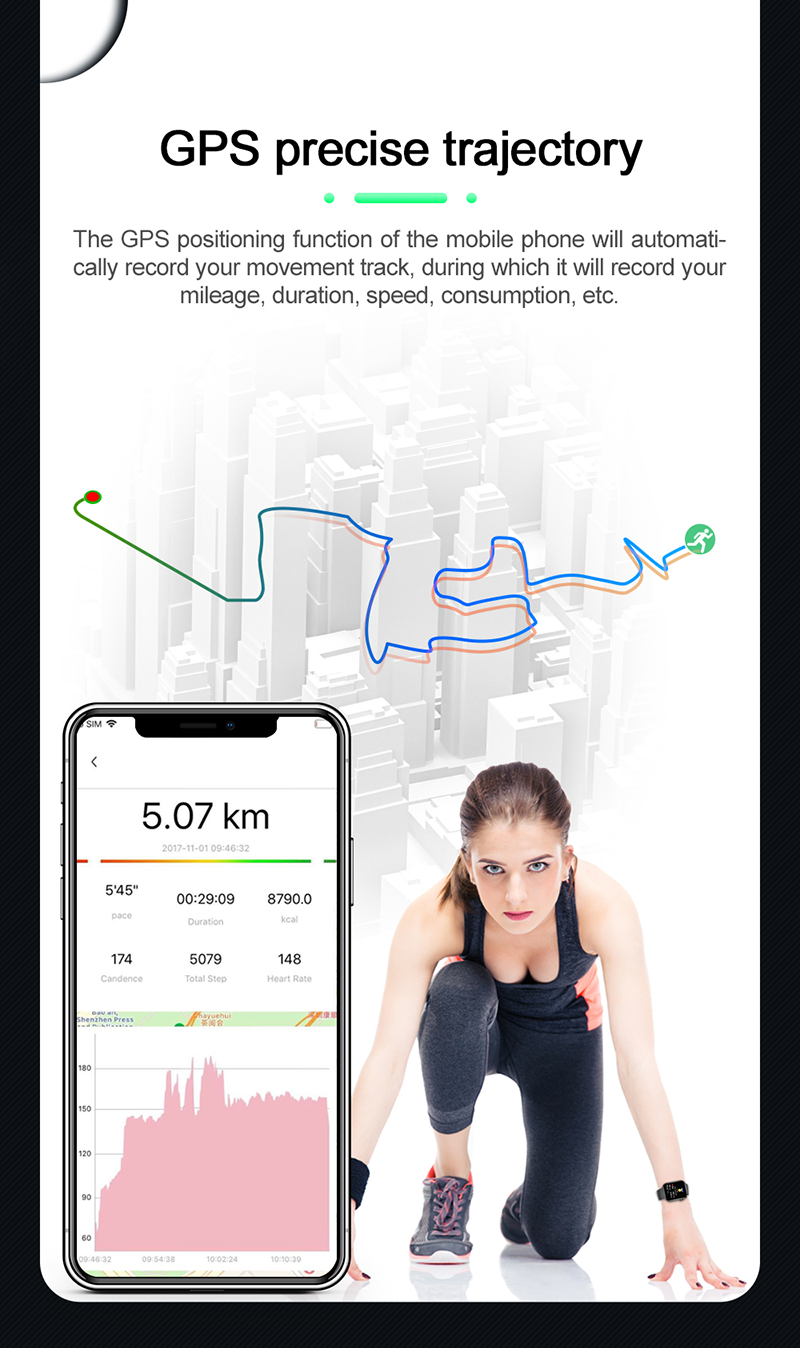 Звонок Bluetooth Smartwatch дюйма HD IWO FK78 1,78 для IOS андроида