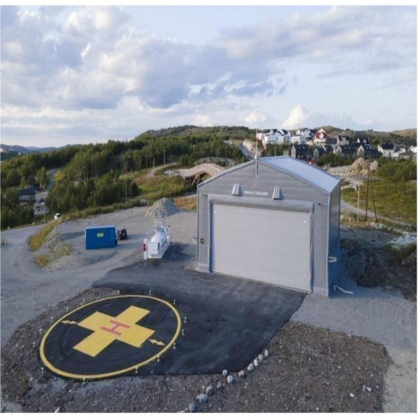 Construcción de edificios prefabricados para aviones