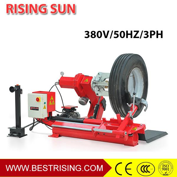 Heavy duty truck tyre changer machine