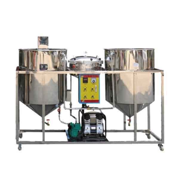 Small Shea Butter Oil Processing Plant Crude Oil Refinery with After Service and Online Support