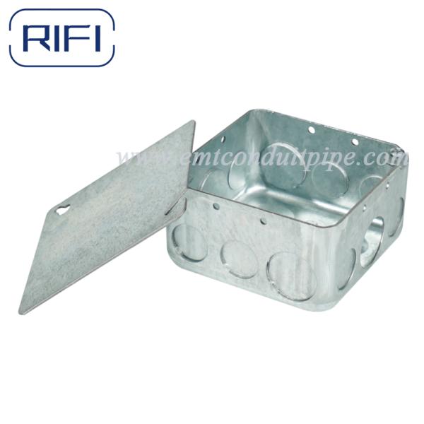 Электрическая коробка из оцинкованной стали 4