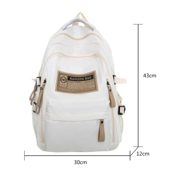Colefa Factory Nylon Back Bags for Women Travel Spring Autumn Computer Backpack for Men High Middle School Student Backpack