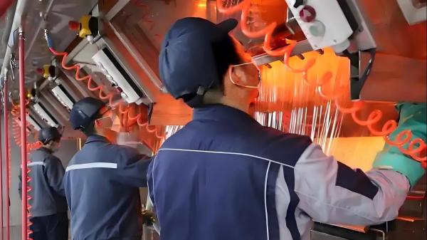 Fibra de vidrio E lisa de mecha directa resistente a la abrasión con tensión uniforme